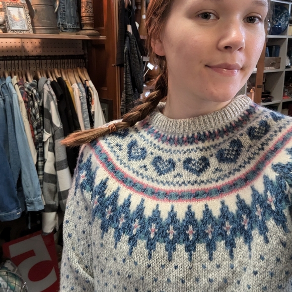Woolrich Colorwork Sweater/Jumper - Picture 3 of 4